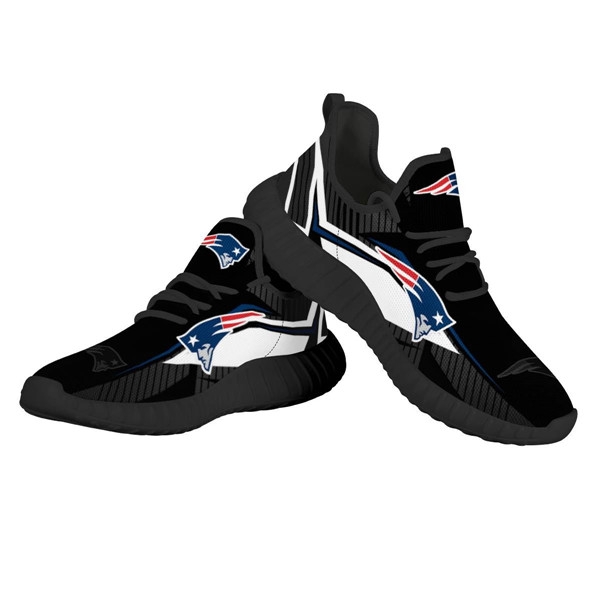 Men's New England Patriots Mesh Knit Sneakers/Shoes 004
